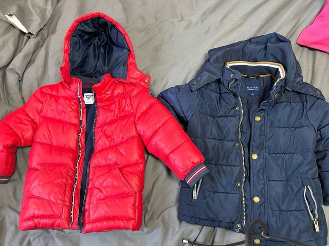 Cazadoras niño marca Mayoral, Beneton..