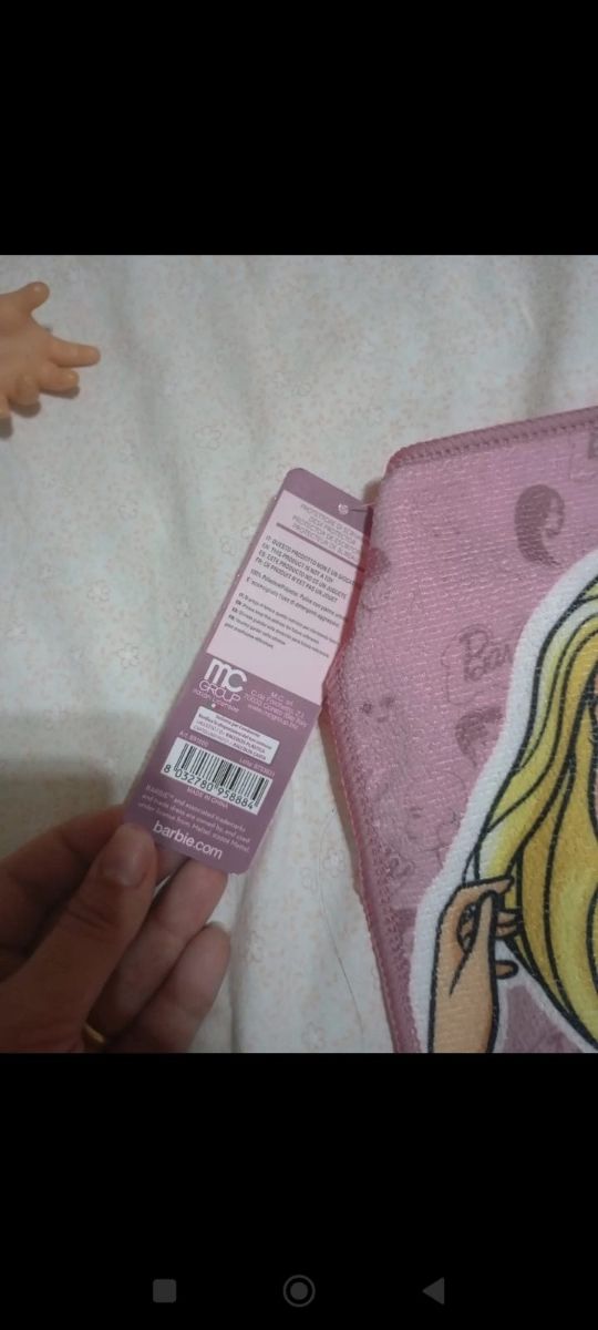 Salvietta colazione barbie