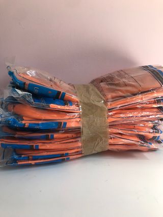 GUANTE DE LATEX TIPO INDUSTRIAL X10 PARES