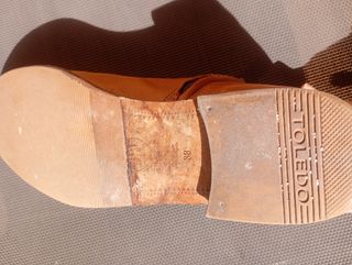 Botines piel Massimo Dutti 38 camel