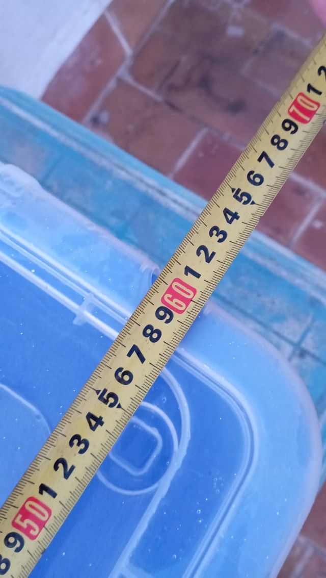 Contenedor plastico pvc