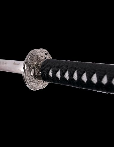 Tanto con stand de madera