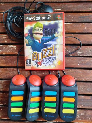 Buzz y mandos PS2