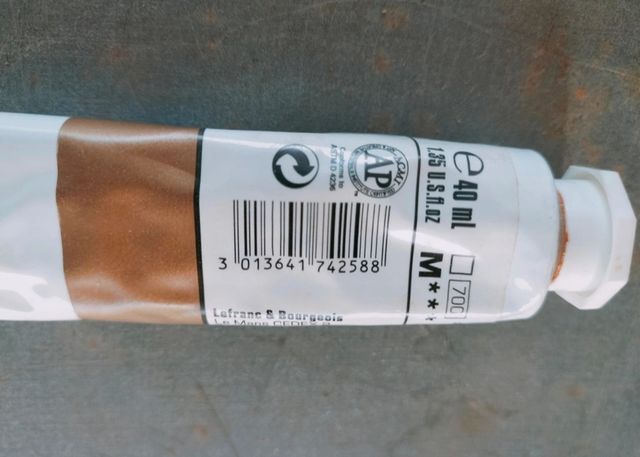 Tubetto colore acrilico Oro