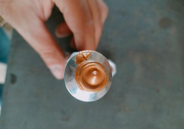 Tubetto colore acrilico Oro