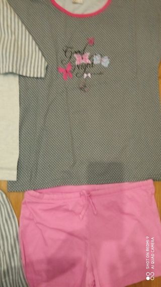 Lote de pijamas mujer talla M verano 38/40