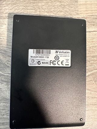 Disco duro 1 terabyte verbatim