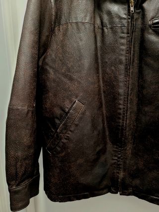 Bonita chaqueta cuero *Renatto* the Tai