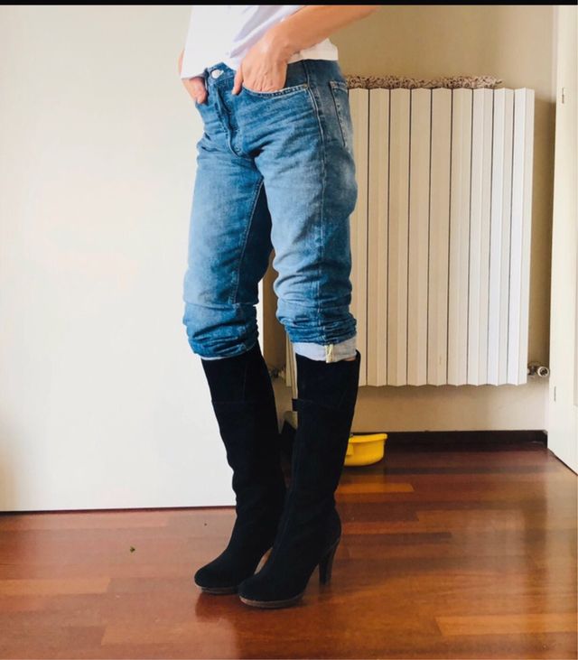 Stivale in camoscio Scholl tg 40IT