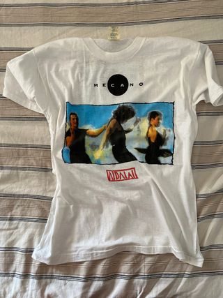 Camiseta vintage MECANO año 91