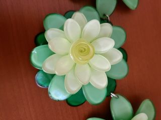 Collar de cristal esmaltado