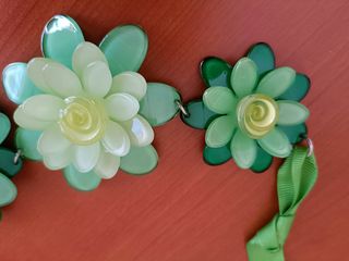 Collar de cristal esmaltado