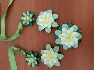 Collar de cristal esmaltado