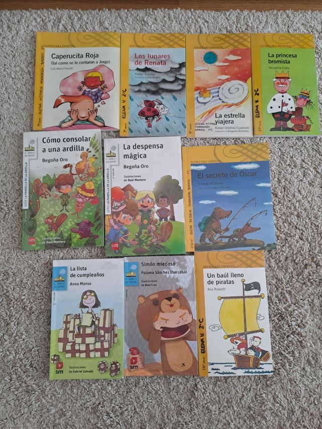 Libros lectura Primaria