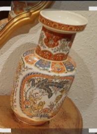 Jarrón chino porcelana