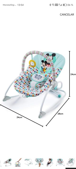 HAMACA MECEDORA MICKEY 