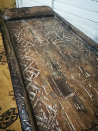 Cama bamileke. Arte africano