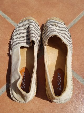 5 Pares de zapatillas de cañamo