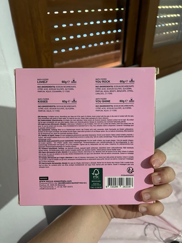 Pack bombas de baño