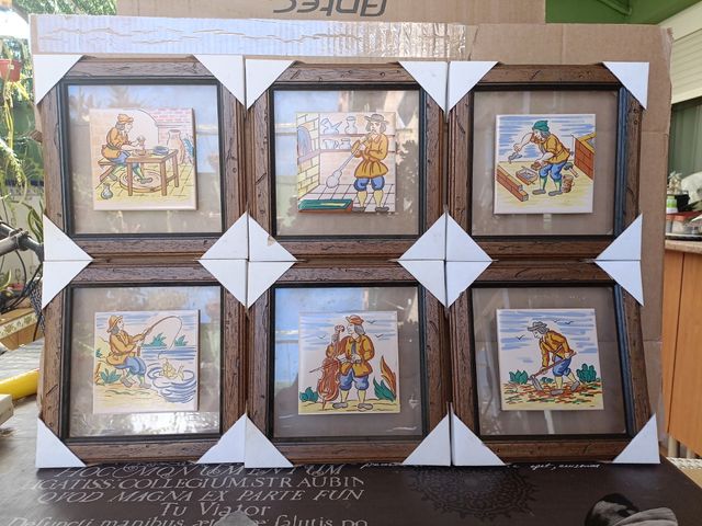 Quadri e progressioni in ceramica