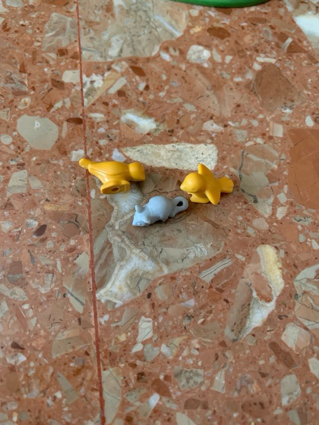 Bosque con animales de playmobil