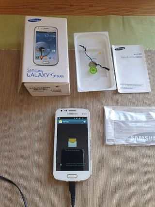 Móvil Vintage: Samsung Galaxy S Duo.