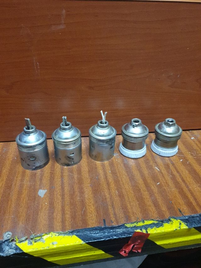 Portalámparas para decoración vintage.