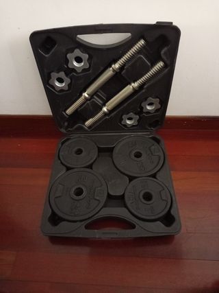 Caja de mancuernas 