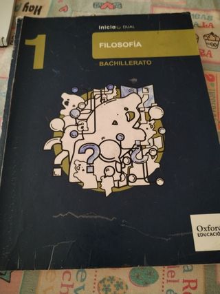 Libro filosofía 1 bachillerato 