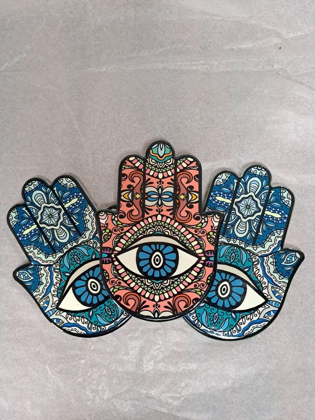 Posa vasos mano de fátima