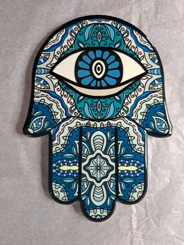 Posa vasos mano de fátima