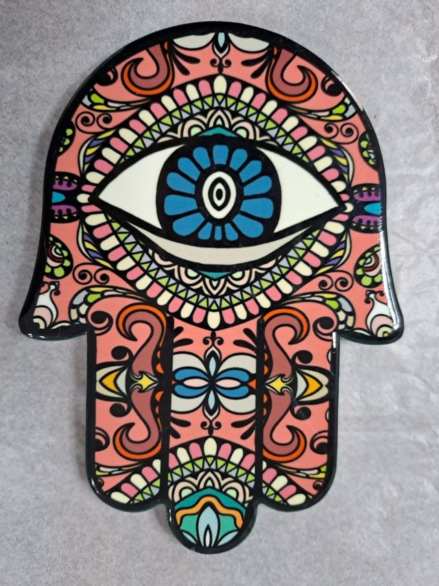 Posa vasos mano de fátima