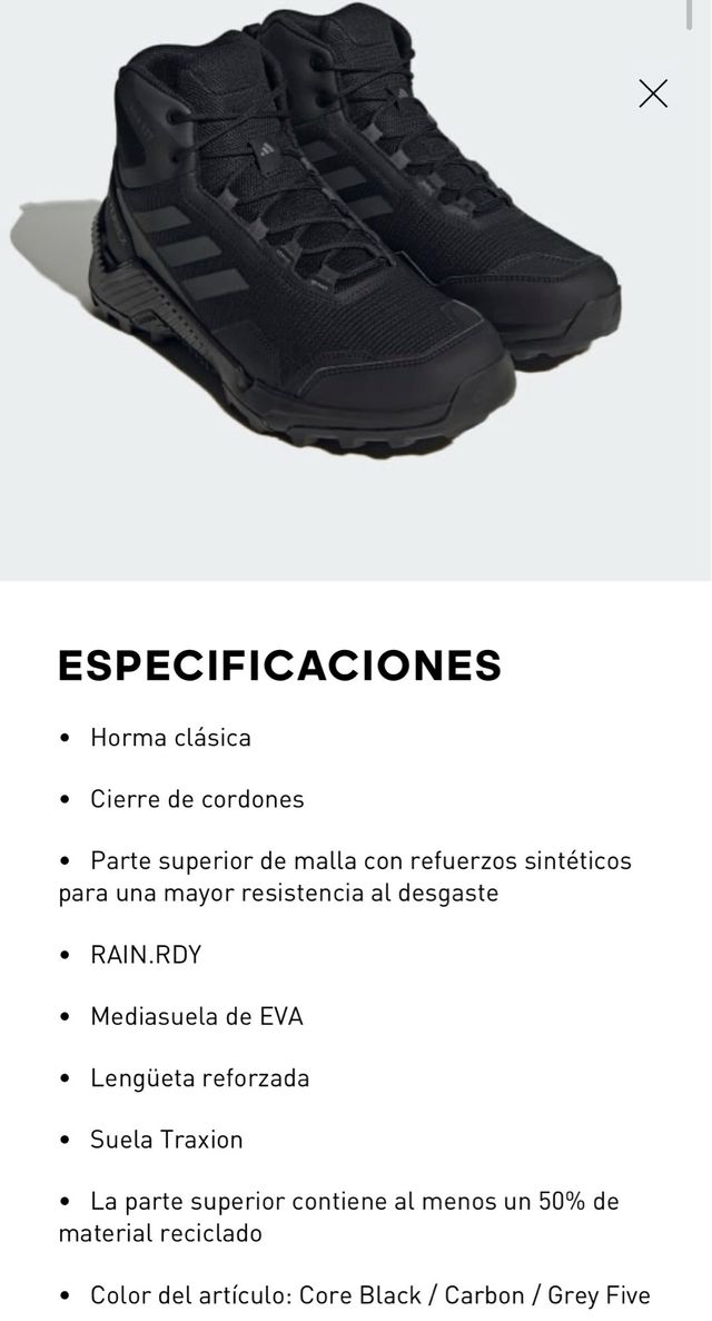 Adidas Eastrail 2.0 Mid Rain