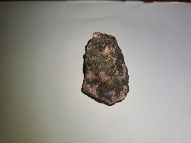 1 Rodonita natural en bruto última und