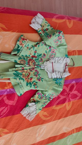 Traje fallera niña SXVIII