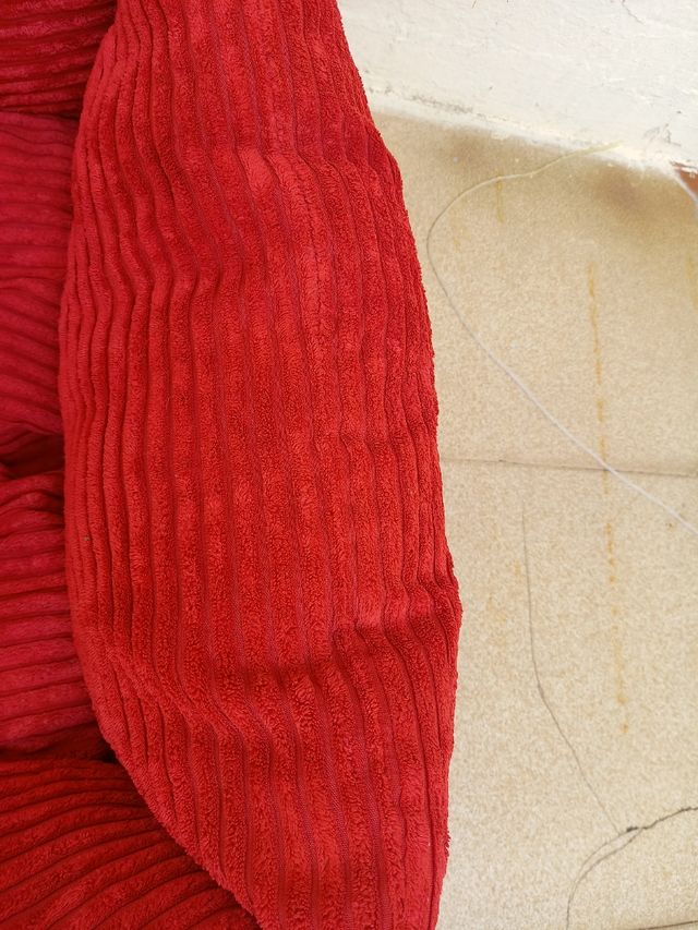 Camita para mascota color rojo