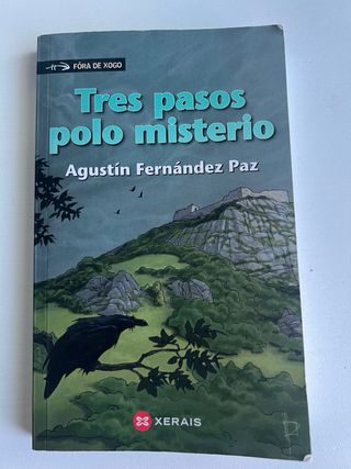 Tres pasos polo misterio-Libro