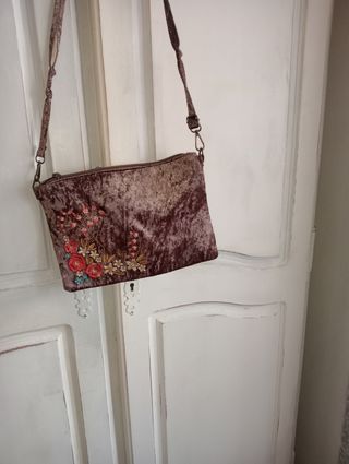 Bolso terciopelo