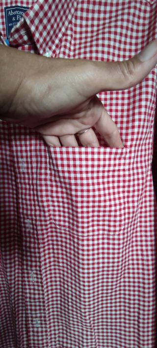Camisa Abercrombie & Fitch, talla M