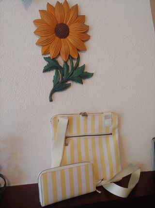Borsa e portafogli Ynot in ecopelle