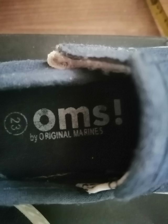 Scarpette in tela - original marines ~