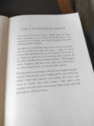 The Canterville Ghost.