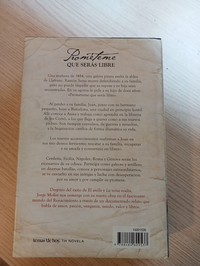 Prométeme que serás libre