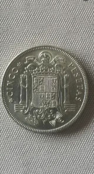 moneda de 5 pesetas 
