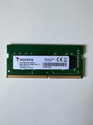 MEMORIA RAM PORTÁTIL SO-DIMM PC4-2666V 8GB 1.2V