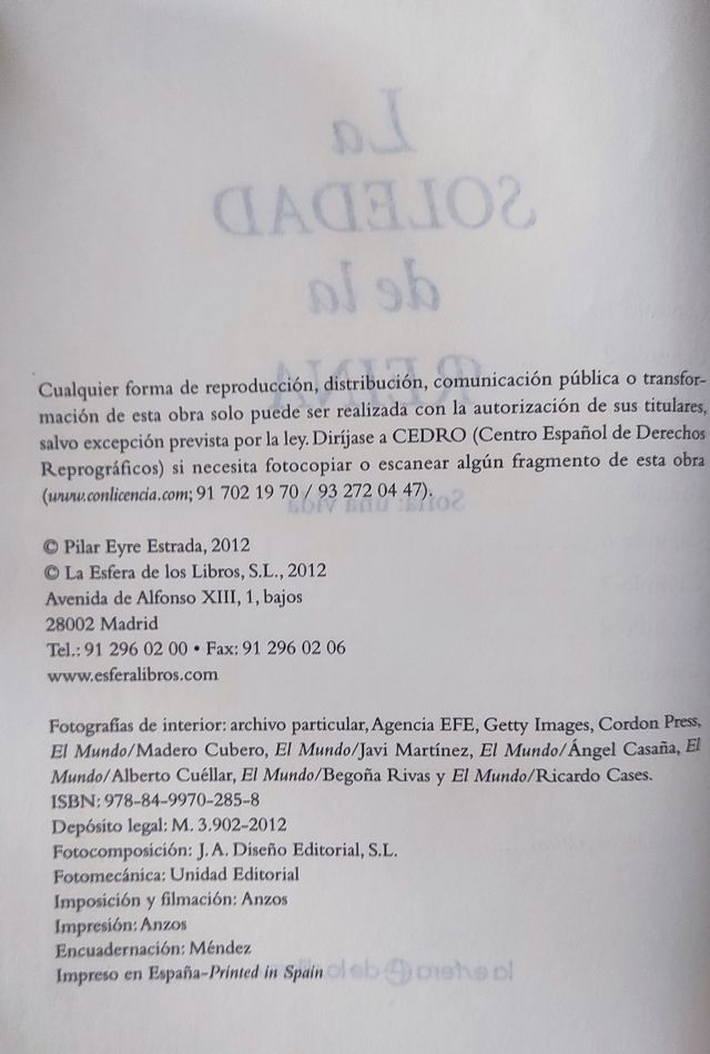 La soledad de la Reina