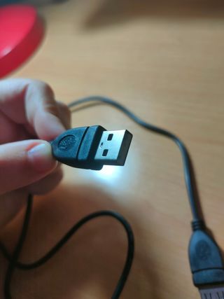 Cable adaptador USB hembra a macho