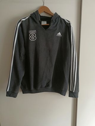 Sudadera vintage negra Adidas kaka 