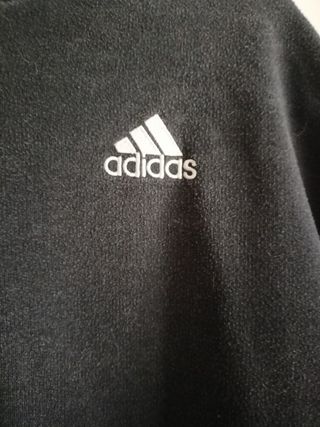 Sudadera vintage negra Adidas kaka 