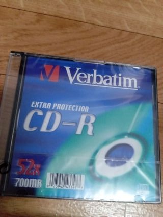 Cd 700 MB Verbatim , 100 unidades